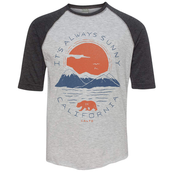 Sunny California Youth Baseball Tee-CA LIMITED