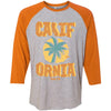 Sunset CA Love Baseball Tee-CA LIMITED