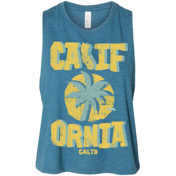 Sunset CA Love Cropped Tank-CA LIMITED