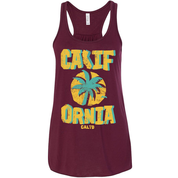 Sunset CA Love Flowy Tank-CA LIMITED