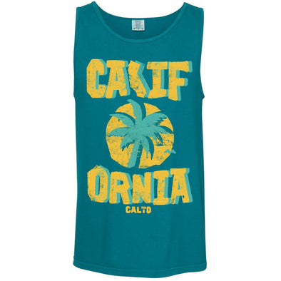 Sunset CA Love Men's Tank-CA LIMITED