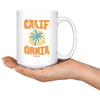 Sunset CA Love Orange Ceramic Mug-CA LIMITED