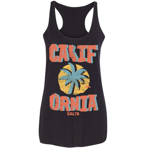 Sunset CA Love Racerback Tank-CA LIMITED