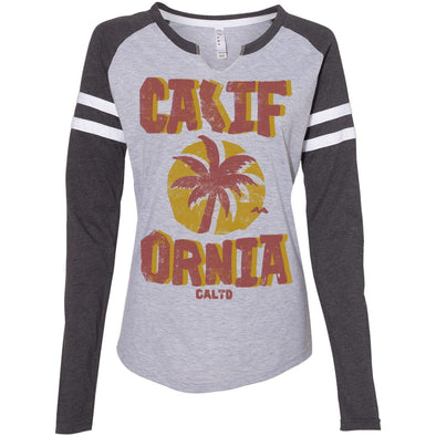 Sunset CA Love Varsity Sweater-CA LIMITED