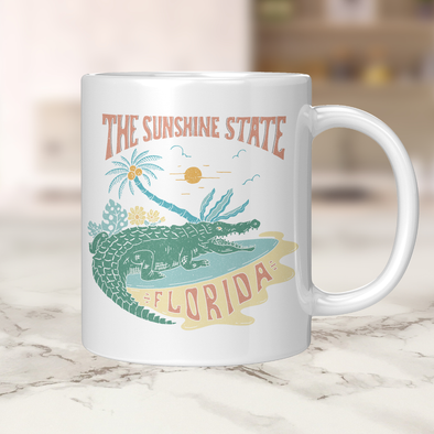 Sunshine State Florida Ceramic Mug