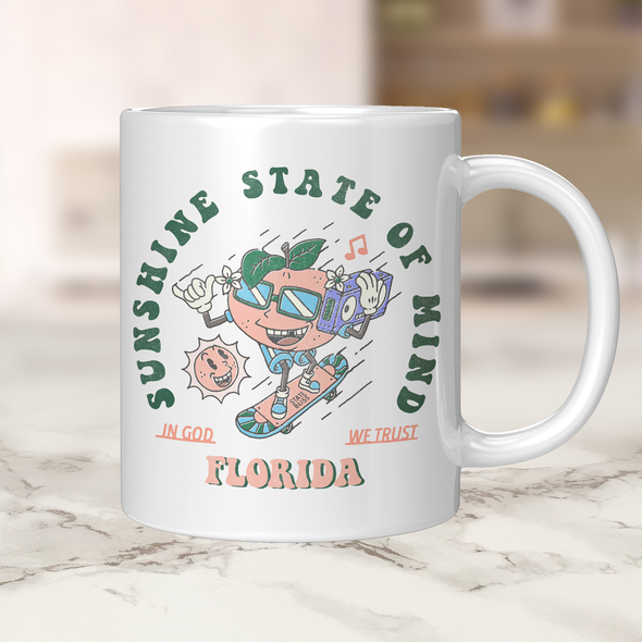 Sunshine State Florida Ceramic Mug