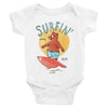 Surfin Bear Baby Baby Onesie-CA LIMITED