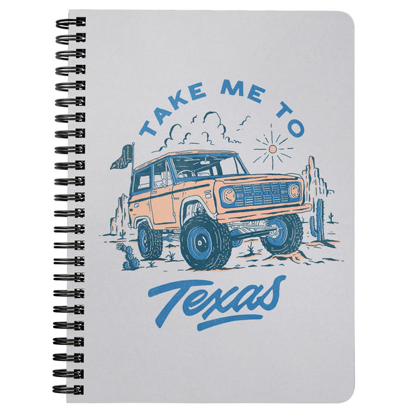 Take Me TX Grey Notebook-CA LIMITED