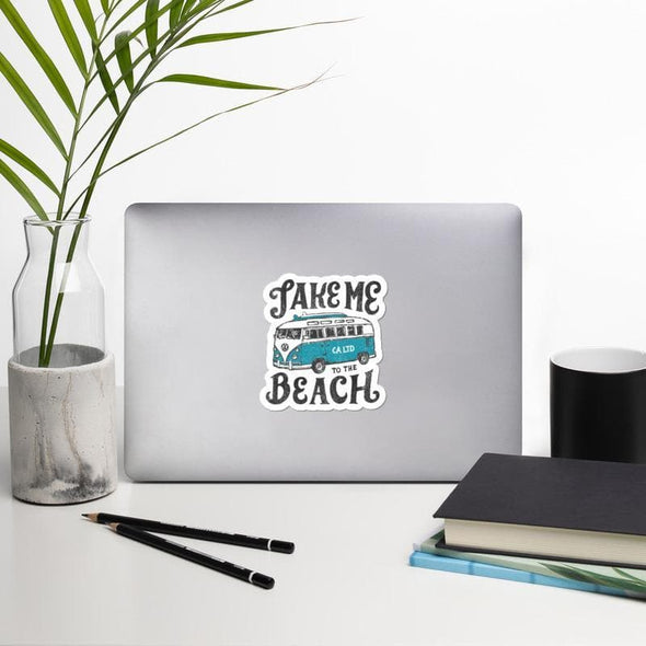 Take Me To The Beach Decal-CA LIMITED