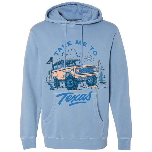 Take Me Tx Pullover Hoodie-CA LIMITED