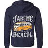 Take me to the Beach Navy hoodie-CA LIMITED