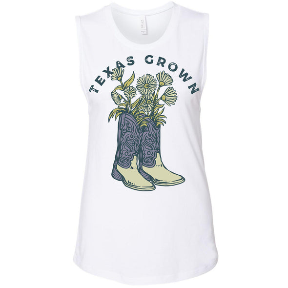 Texas Grown Muscle Tank-CA LIMITED