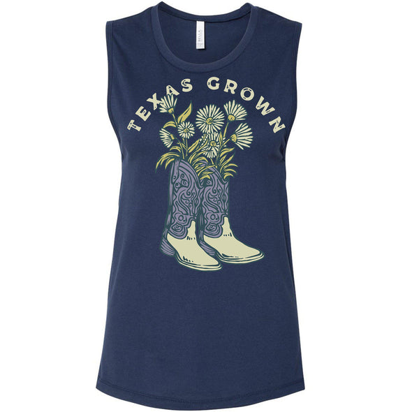 Texas Grown Muscle Tank-CA LIMITED