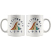 Wave CA Love Ceramic Mug-CA LIMITED