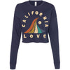 Wave CA Love Cropped Sweater-CA LIMITED