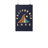 Wave CA Love Navy Poster-CA LIMITED