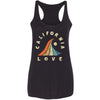 Wave CA Love Racerback Tank-CA LIMITED