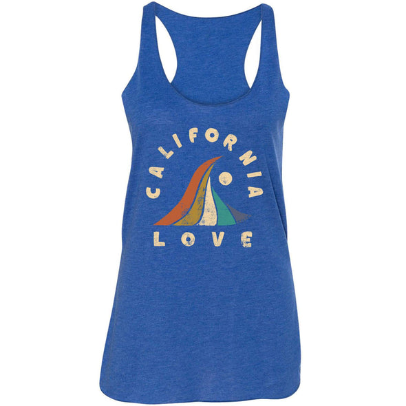 Wave CA Love Racerback Tank-CA LIMITED