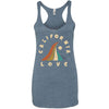 Wave CA Love Racerback Tank-CA LIMITED