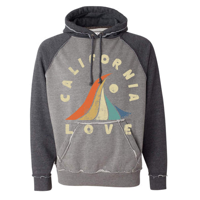 Wave CA Love Raglan Hoodie-CA LIMITED