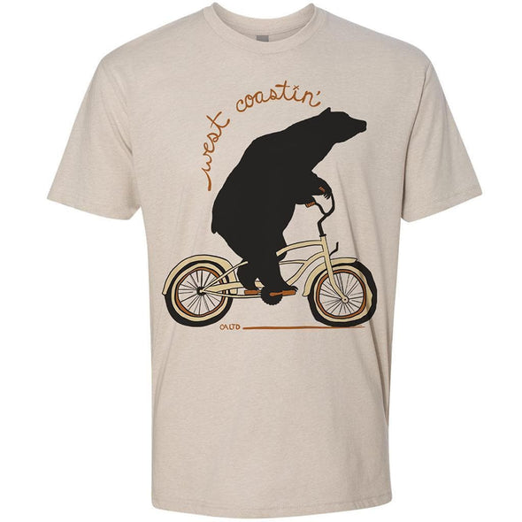 West Coastin Bear tan tee-CA LIMITED