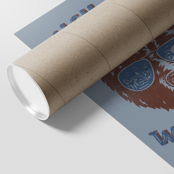 Wish Bear Blue Jean Poster-CA LIMITED