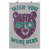 Wish Bear Grey Poster-CA LIMITED