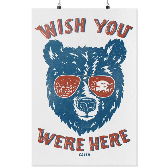 Wish Bear White Poster-CA LIMITED