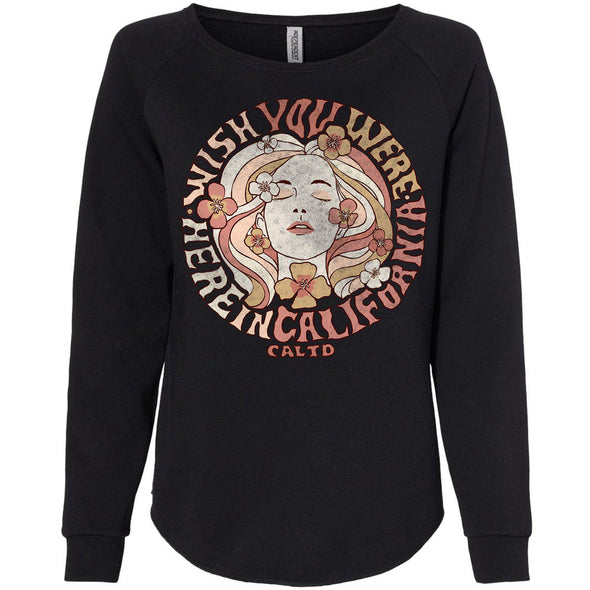 Wish Girl Crewneck Sweatshirt-CA LIMITED