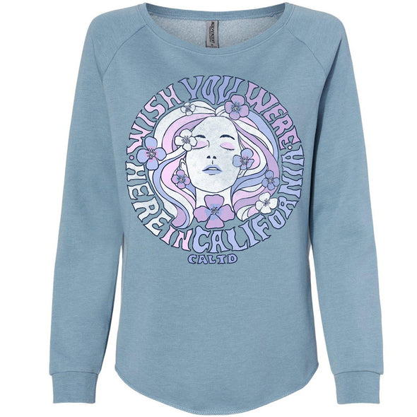 Wish Girl Crewneck Sweatshirt-CA LIMITED