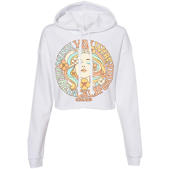 Wish Girl Cropped Hoodie-CA LIMITED