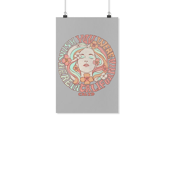 Wish Girl Grey Poster-CA LIMITED