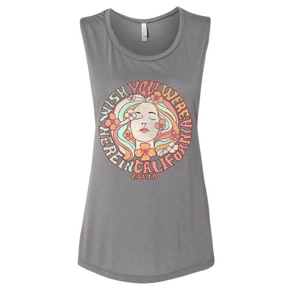 Wish Girl Muscle Tank-CA LIMITED