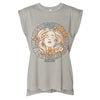 Wish Girl Rolled Sleeve Tank-CA LIMITED