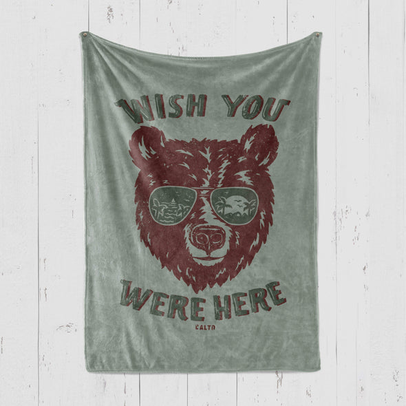 Wish You Were Here Blanket-CA LIMITED