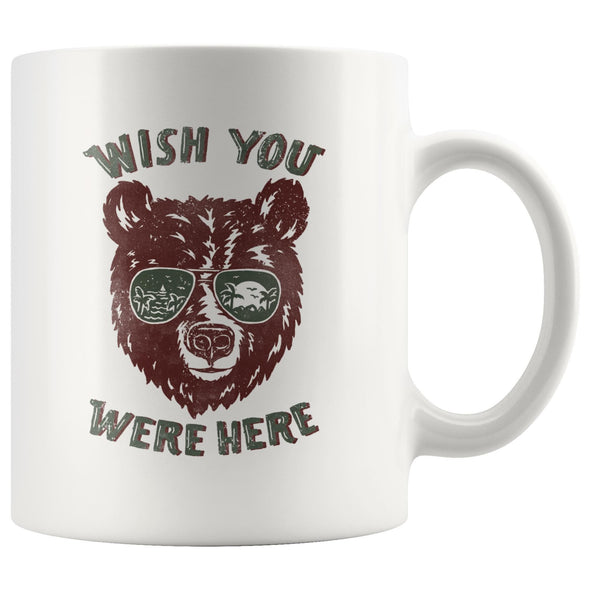 Wish You Were Here Green Glasses Mug-CA LIMITED