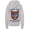 Wish You Were Here Youth Zip Up Hoodie-CA LIMITED