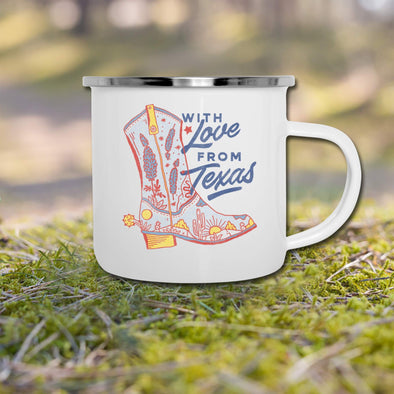 With Love TX Camper Mug-CA LIMITED