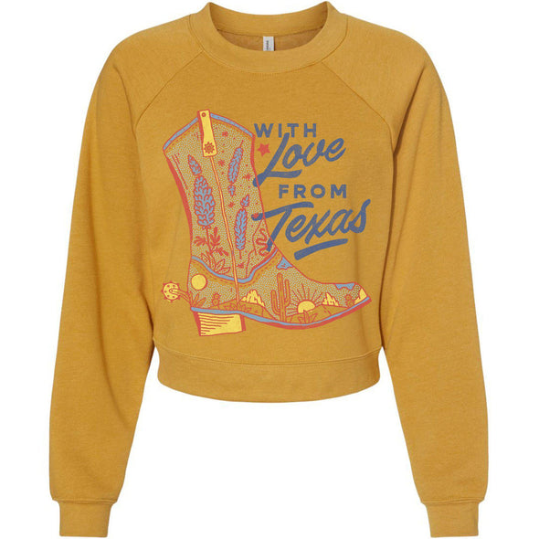 With Love TX Raglan Sweater-CA LIMITED