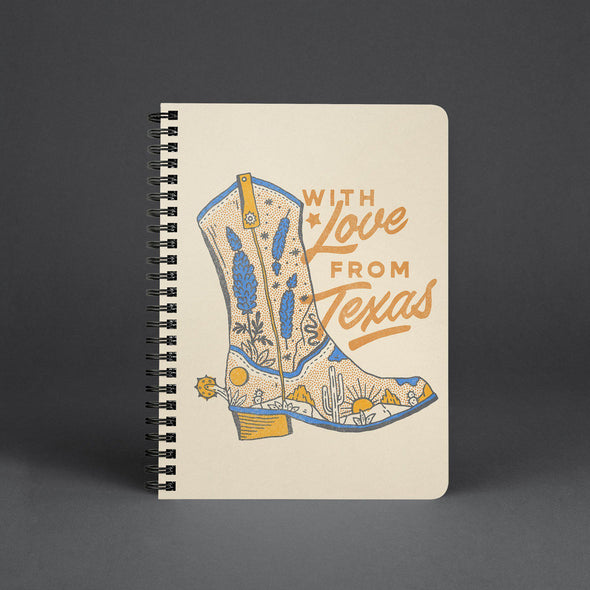 With Love TX Spiral Notebook-CA LIMITED