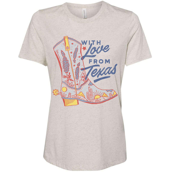 With Love TX Tee-CA LIMITED