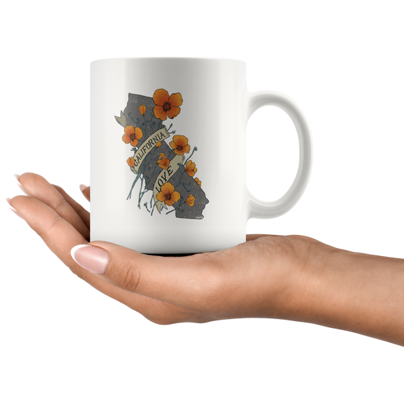 Poppies California Love Mug