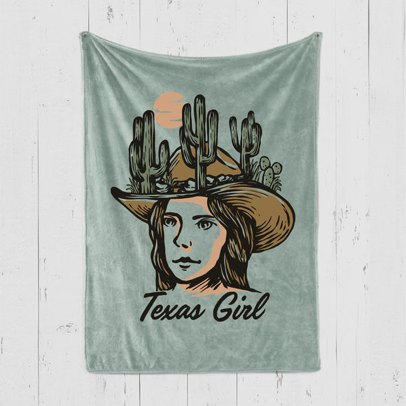 Texas Girl Blanket